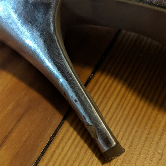 Sexy Gold glitter heels - Picture 3 of 4